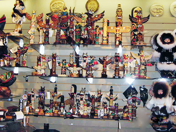inside a store